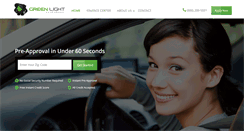 Desktop Screenshot of greenlightautocredit.com